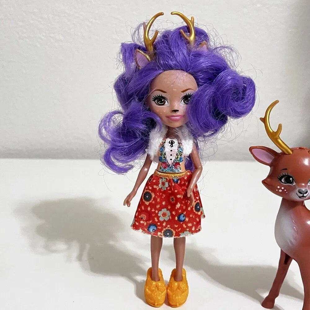 Mattel Enchantimals Dolls Animals Accessories Lot Deer Elephant Owl Bear Bunny